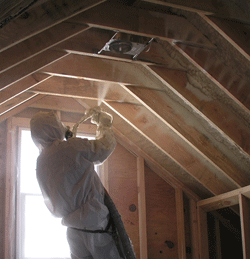 Seattle WA attic spray foam insulation